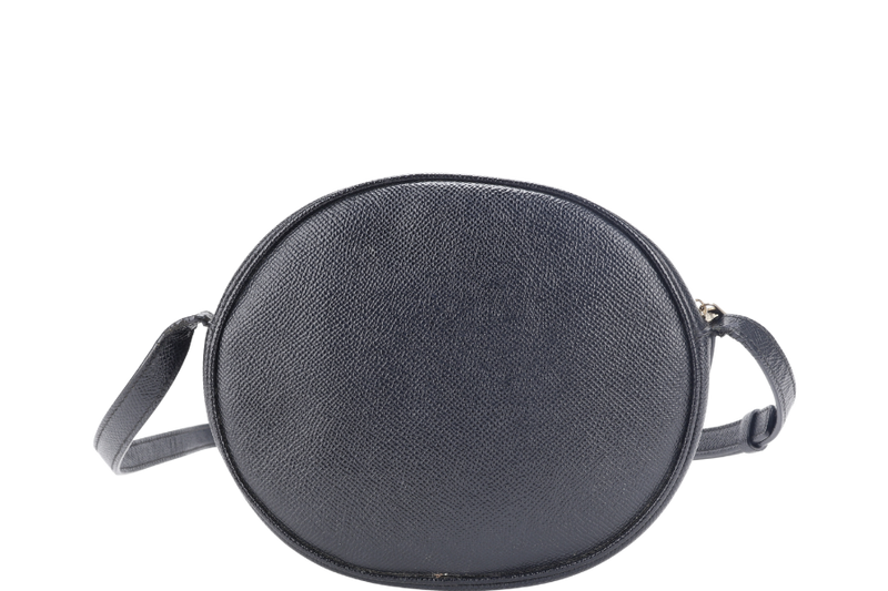 SALVATORE FERRAGAMO VARA BOW MINI CROSSBODY BAG BLACK CALF LEATHER WITH DUST COVER