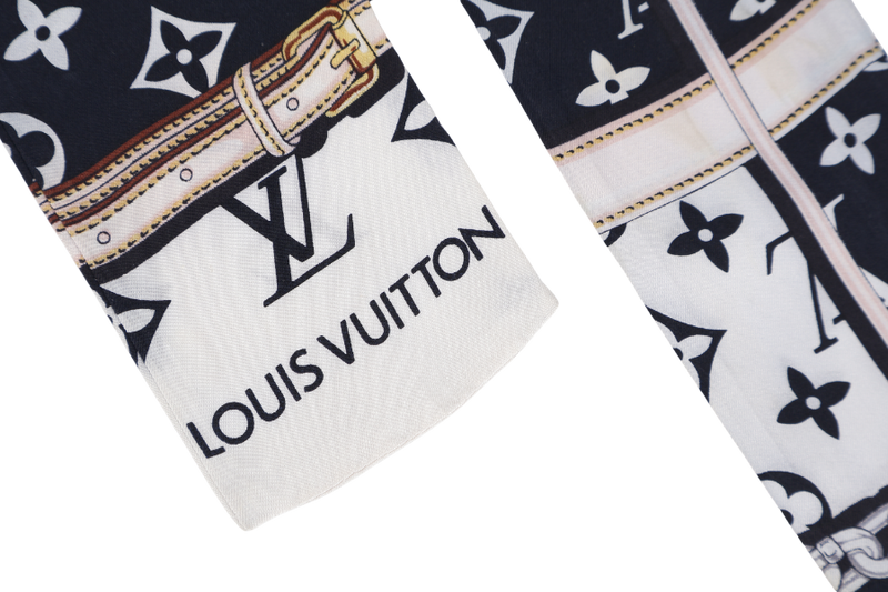 LOUIS VUITTON MONOGRAM CONFIDENTIAL BANDEAU (M78656) BLACK COLOR NO BOX