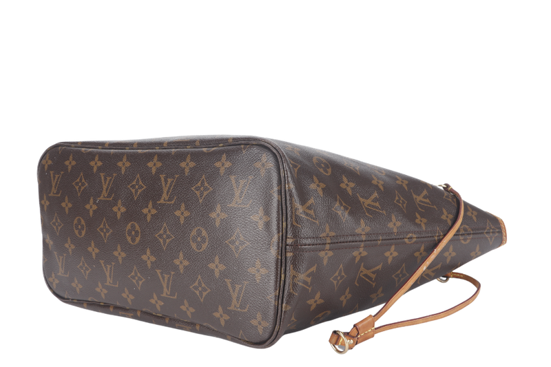 LOUIS VUITTON NEVERFULL MM (M40156) MONOGRAM CANVAS GOLD HARDWARE NO DUST COVER