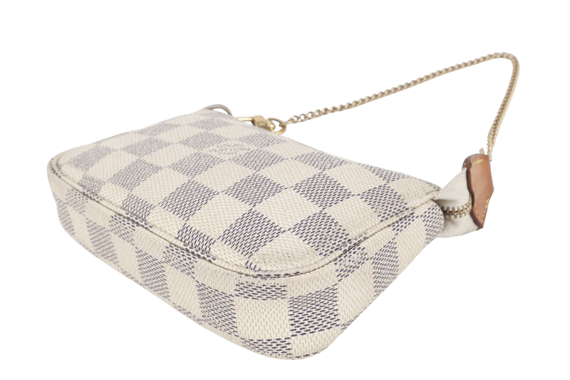 LOUIS VUITTON N58010 MINI POCHETTE DAMIER AZUR CANVAS NO DUST COVER