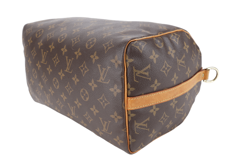 LOUIS VUITTON SPEEDY BANDOULIERE 30 WITH STRAP, LOCK & KEYS AND DUST COVER