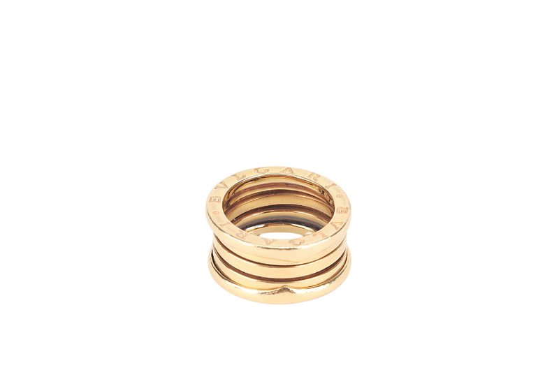 BVLGARI B.ZERO 1 RING 18K YG SIZE 50 WITH BOX