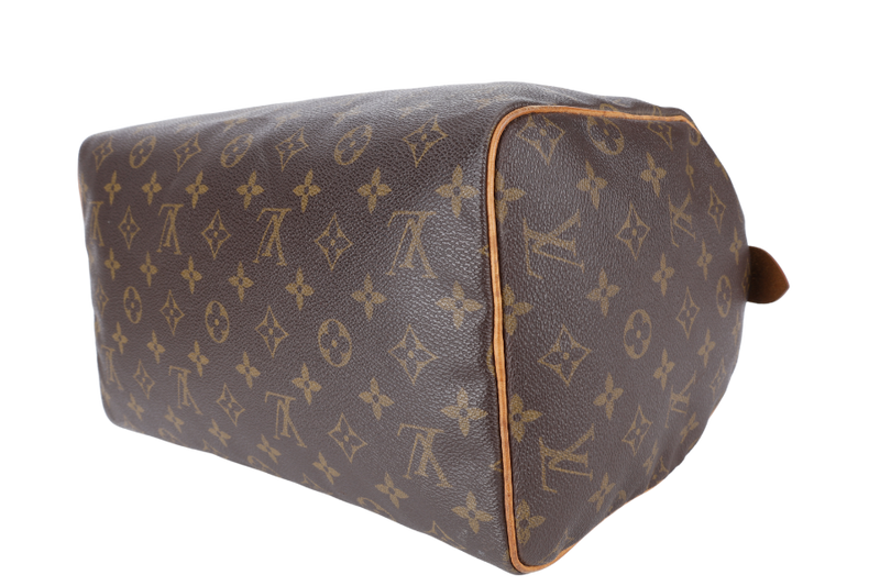 LOUIS VUITTON M41526 SPEEDY 30 MONOGRAM CANVAS GOLD HARDWARE NO DUST COVER