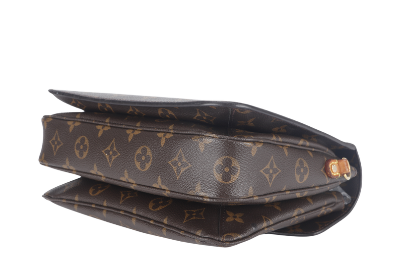 LOUIS VUITTON POCHETTE MÉTIS 24 (M44875) BROWN MONOGRAM CANVAS GOLD HARDWARE PL3106 NO DUST COVER