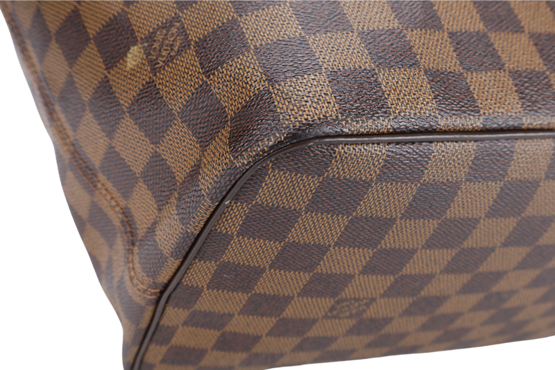 LOUIS VUITTON DAMIER EBENE SALEYA GM NO DUST COVER