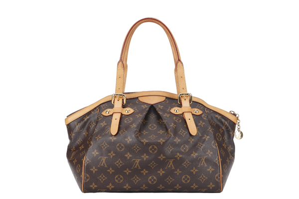 LOUIS VUITTON TIVOLI GM (M40146) MONOGRAM CANVAS GOLD HARDWARE WITH DUST COVER