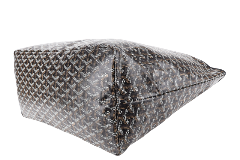 GOYARD SAINT LOUIS GM BAG BLACK COLOR WITH DUST COVER