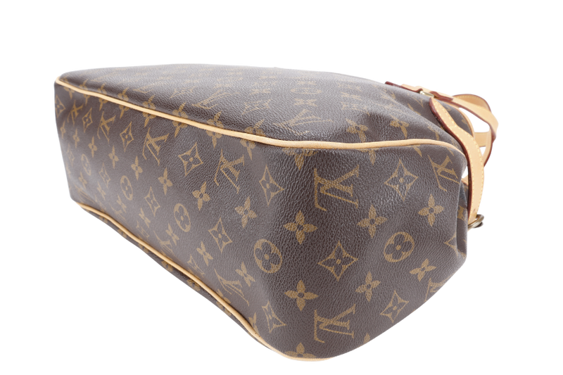 LOUIS VUITTON M51154 BATIGNOLLES TOTE BAG MONOGRAM CANVAS GOLD HARDWARE WITH DUST COVER