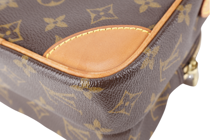 LOUIS VUITTON AMAZON SLING BAG MONOGRAM CANVAS GOLD HARDWARE NO DUST COVER