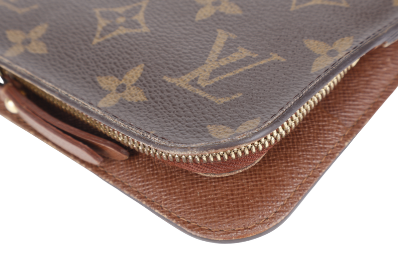 LOUIS VUITTON M60042 PORTEFEUILLE INSOLITE WALLET MONOGRAM CANVAS GOLD HARDWARE NO DUST COVER