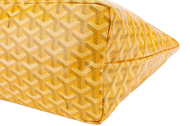 GOYARD SAINT LOUIS PM BAG YELLOW COLOR WITH DUST COVER