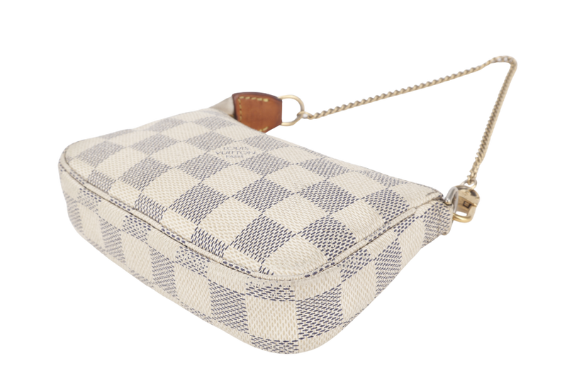 LOUIS VUITTON N58010 MINI POCHETTE DAMIER AZUR CANVAS NO DUST COVER