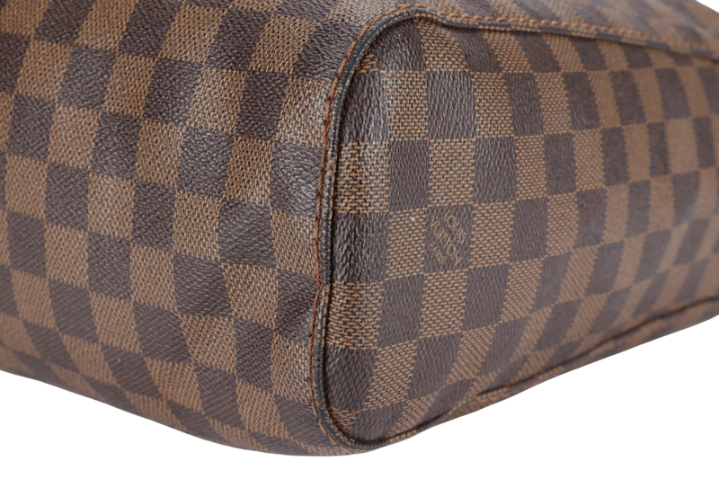 LOUIS VUITTON PORTOBELLO PM DAMIER EBENE CANVAS GOLD HARDWARE NO DUST COVER