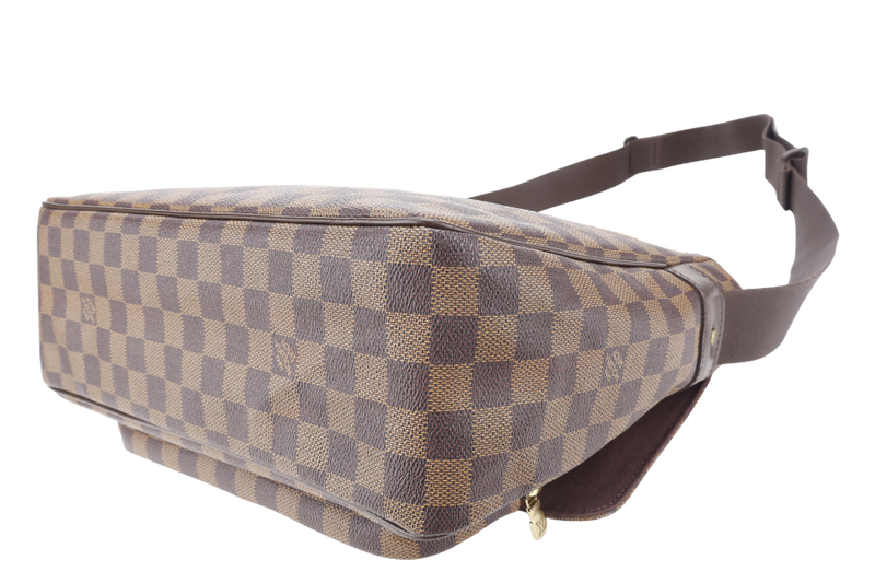 LOUIS VUITTON N51125 MELVILLE MESSENGER BAG DAMIER EBENE CANVAS GOLD HARDWARE NO DUST COVER