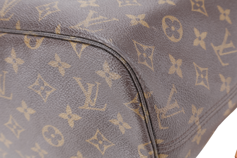 LOUIS VUITTON M46975 NEVERFULL PM MONOGRAM CANVAS GOLD HARDWARE NO DUST COVER