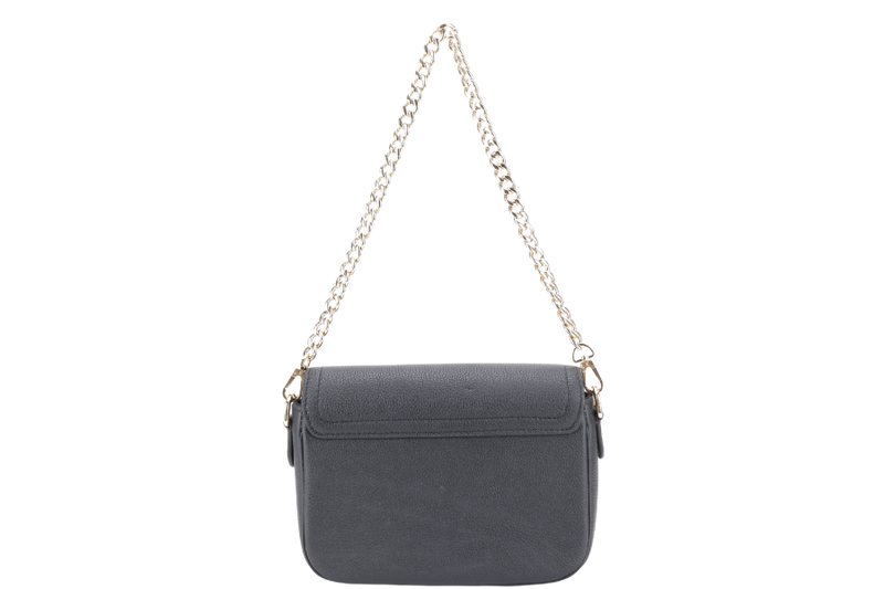 LOUIS VUITTON M58557 LOCKME TENDER NOIR CALFSKIN GOLD HARDWARE WITH DUST COVER AND BOX