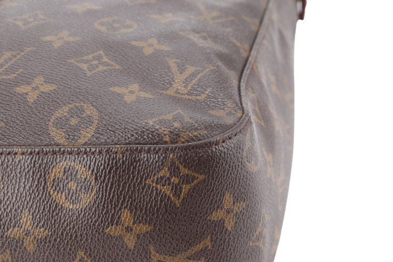 LOUIS VUITTON LOOPING TOTE BAG GM MONOGRAM CANVAS GOLD HARDWARE NO DUST COVER