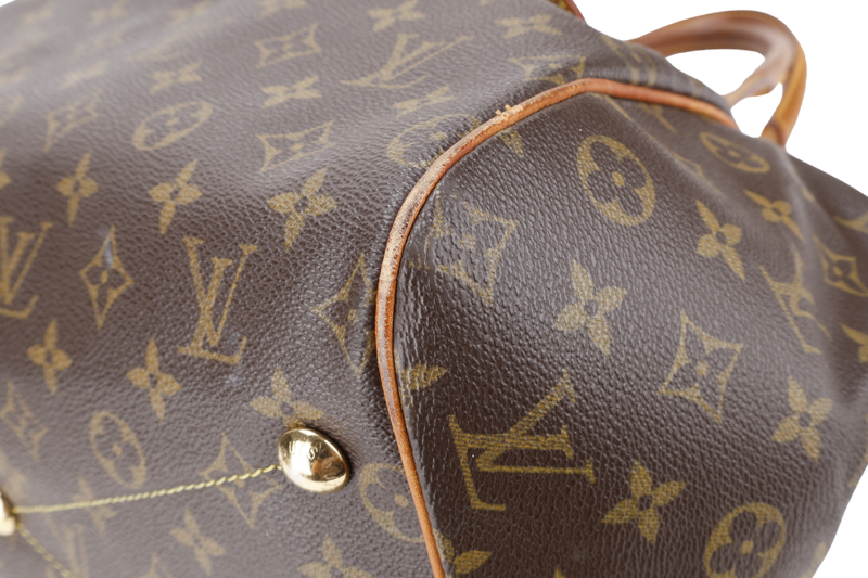 LOUIS VUITTON M40144 TIVOLI GM MONOGRAM COATED CANVAS GOLD HARDWARE NO DUST COVER
