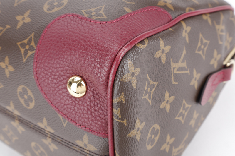 LOUIS VUITTON RETIRO NM AURORE MONOGRAM CANVAS GOLD HARDWARE WITH STRAPS, LOCK&KEYS AND DUST COVER