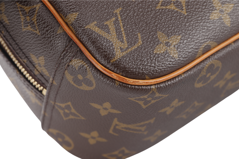 LOUIS VUITTON DEAUVILLE (M47270) MONOGRAM CANVAS GOLD HARDWARE NO DUST COVER