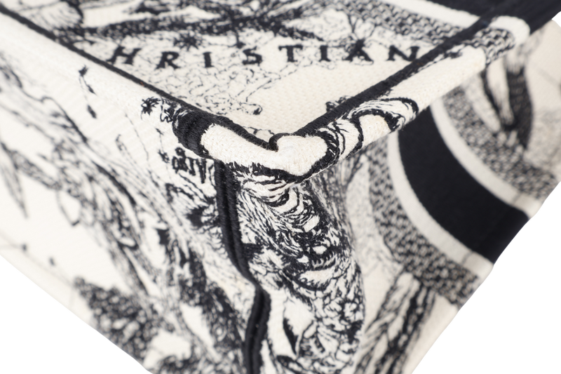 CHRISTIAN DIOR SMALL BOOK TOTE HERCULES WITH DUST COVER