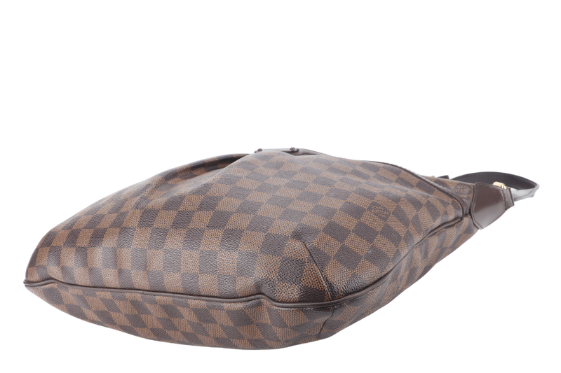 LOUIS VUITTON N42250 BLOOMSBURY GM DAMIER EBENE CANVAS GOLD HARDWARE WITH DUST COVER