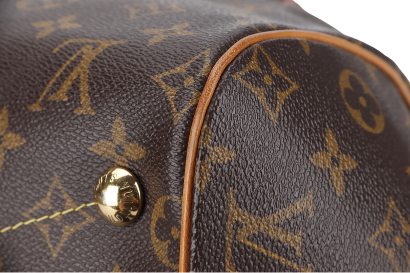 LOUIS VUITTON TIVOLI GM (M40146) MONOGRAM CANVAS GOLD HARDWARE WITH DUST COVER