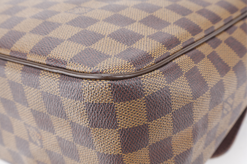 LOUIS VUITTON N51125 MELVILLE MESSENGER BAG DAMIER EBENE CANVAS GOLD HARDWARE NO DUST COVER