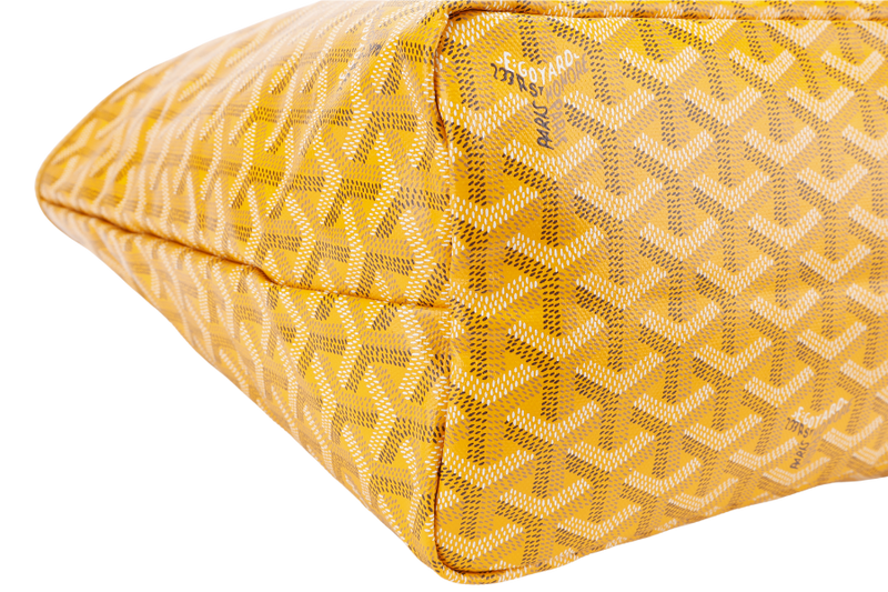 GOYARD SAINT LOUIS PM BAG YELLOW COLOR WITH DUST COVER