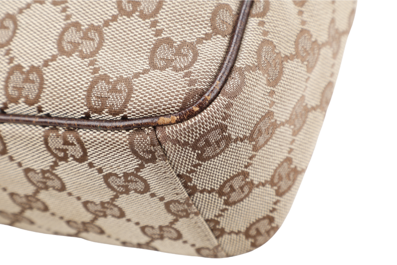 GUCCI MESENGER BAG CANVAS SILVER HARDWARE NO DUST COVER