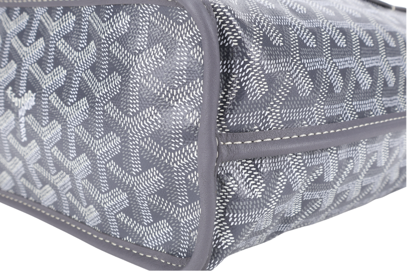 GOYARD ANJOU MINI BAG GREY COLOR WITH DUST COVER