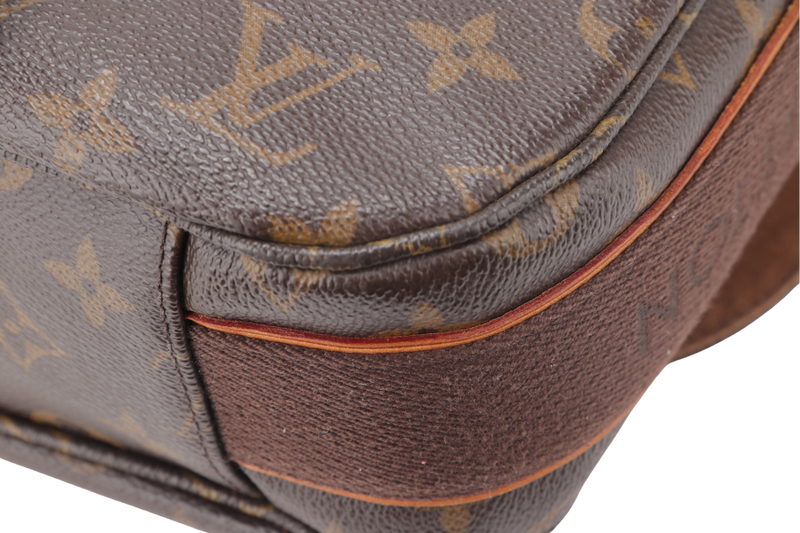 LOUIS VUITTON MM NOBOURG SHOULDER BAG MONOGRAM CANVAS WITH GOLD HARDWARE NO DUST COVER