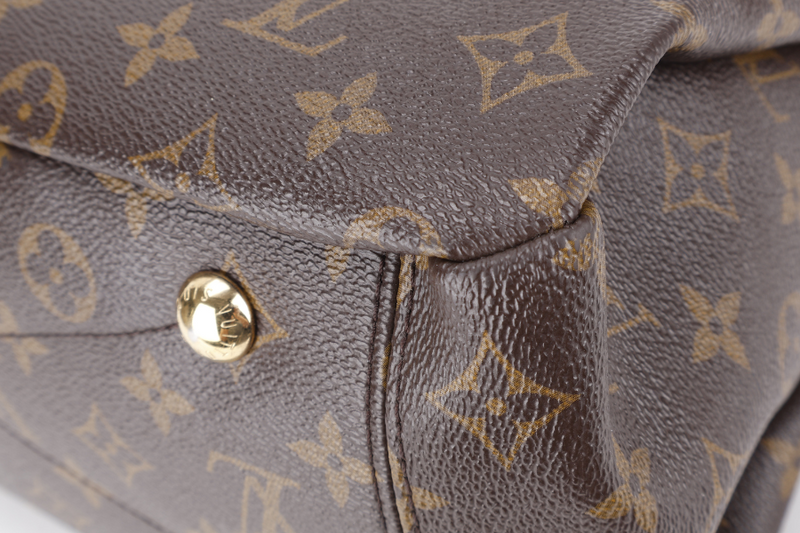 LOUIS VUITTON PALLAS MONOGRAM GOLD HARDWARE WITH STRAPS NO DUST COVER