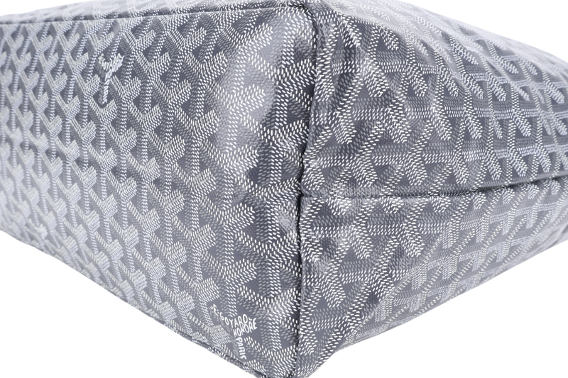 GOYARD SAINT LOUIS PM BAG GREY COLOR WITH DUST COVER