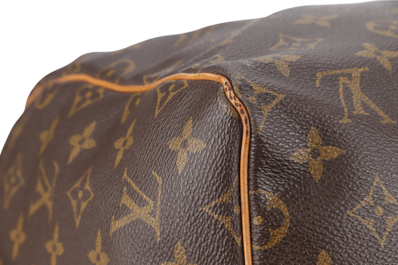 LOUIS VUITTON KEEPALL 55 (M41424) BROWN MONOGRAM CANVAS GOLD HARDWARE SP0974 NO DUST COVER