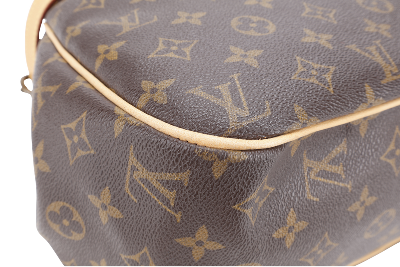 LOUIS VUITTON M51154 BATIGNOLLES TOTE BAG MONOGRAM CANVAS GOLD HARDWARE WITH DUST COVER