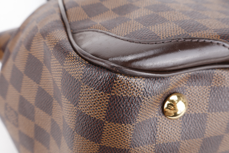 LOUIS VUITTON VERONA MM DAMIER EBENE CANVAS GOLD HARDWARE WITH LOCK&KEYS AND DUST COVER