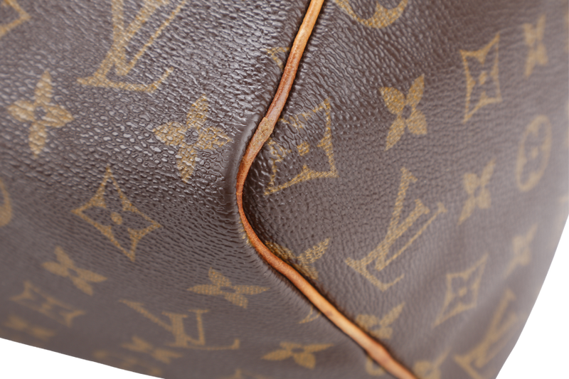 LOUIS VUITTON SPEEDY 30 MONOGRAM CANVAS GOLD HARDWARE NO DUST COVER