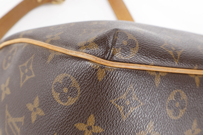 LOUIS VUITTON TIKAL GM SHOULDER BAG (M40077) MONOGRAM CANVAS GOLD HARDWARE NO DUST COVER