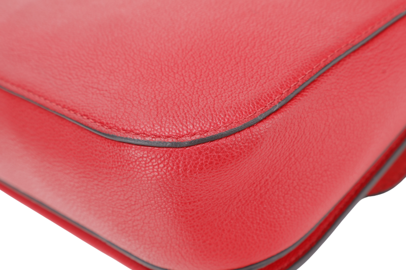 LOUIS VUITTON VERY MESSENGER (M51682) RUBIS MONOGRAM LEATHER GOLD HARDWARE WITH SLING AND DUST COVER