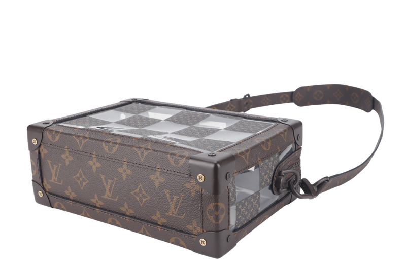 LOUIS VUITTON CHESS SOFT TRUNK (M20871) MONOGRAM CANVAS PVC CROSSBODY