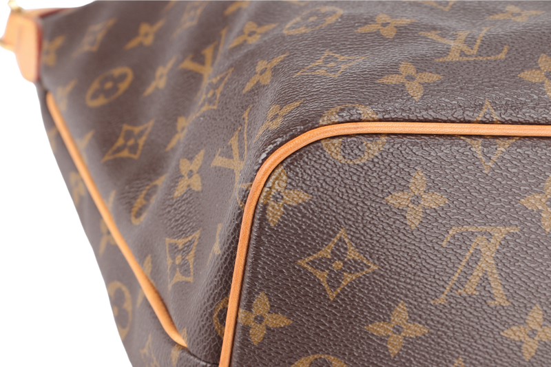 LOUIS VUITTON PALERMO M40145 PM MONOGRAM CANVAS GOLD HARDWARE WITH DUST COVER