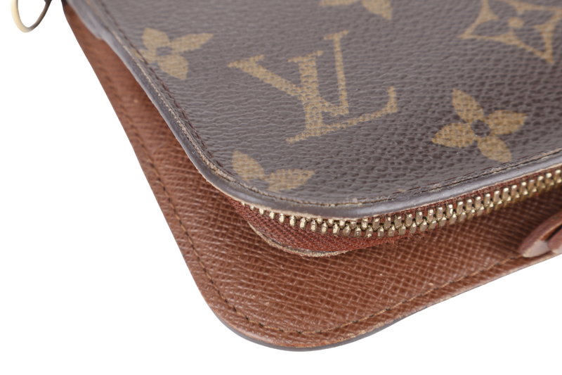 LOUIS VUITTON M60042 PORTEFEUILLE INSOLITE WALLET MONOGRAM CANVAS GOLD HARDWARE NO DUST COVER