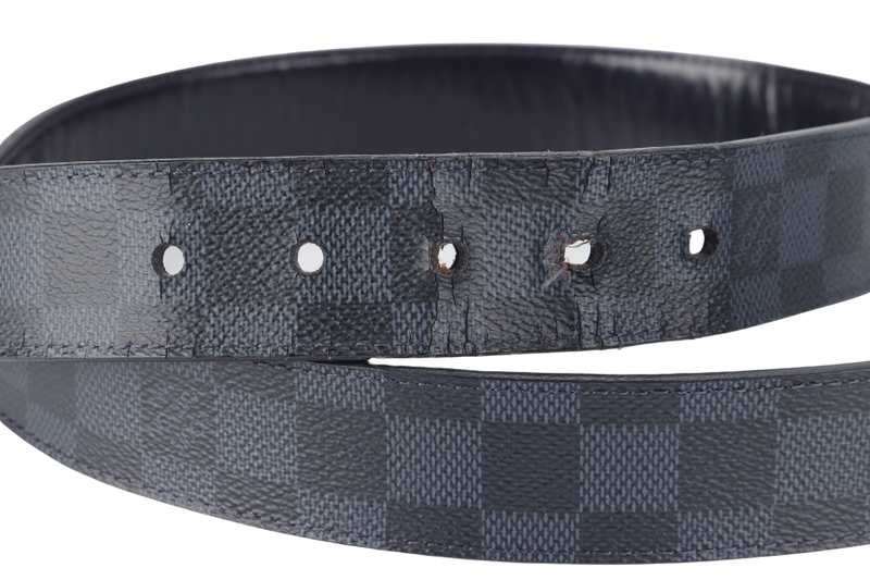 LOUIS VUITTON REVERSIBLE LV (M9216) BELT DAMIER GRAPHITE NO DUST COVER