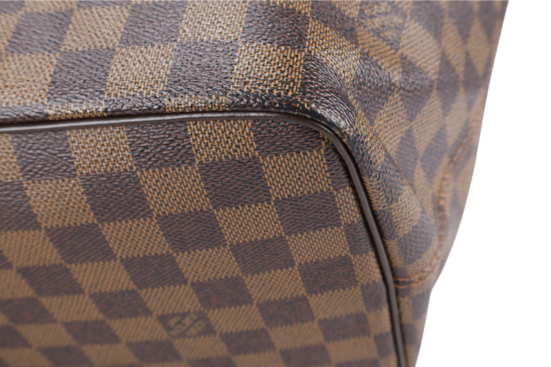 LOUIS VUITTON DAMIER EBENE SALEYA GM NO DUST COVER