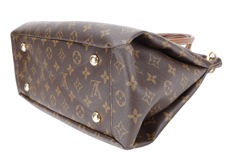 LOUIS VUITTON PALLAS MONOGRAM GOLD HARDWARE WITH STRAPS NO DUST COVER