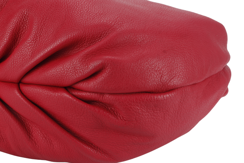 OROTON RED LARGE HOBO BAG WITH DUST COVER