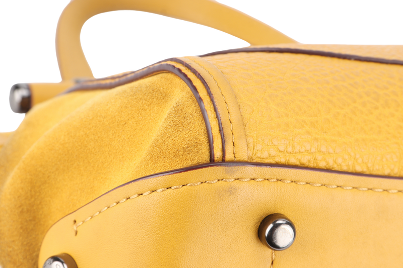 COACH MEDIUM YELLOW DRIFTER HANDBAG RUTHENIUM HARDWARE NO DUST COVER