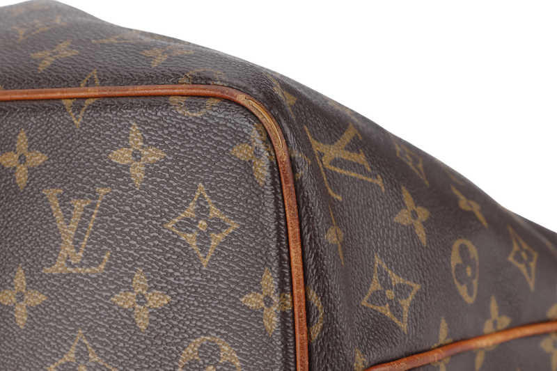 LOUIS VUITTON PALERMO PM (M40145) MONOGRAM CANVAS GOLD HARDWARE WITH STRAP AND DUST COVER