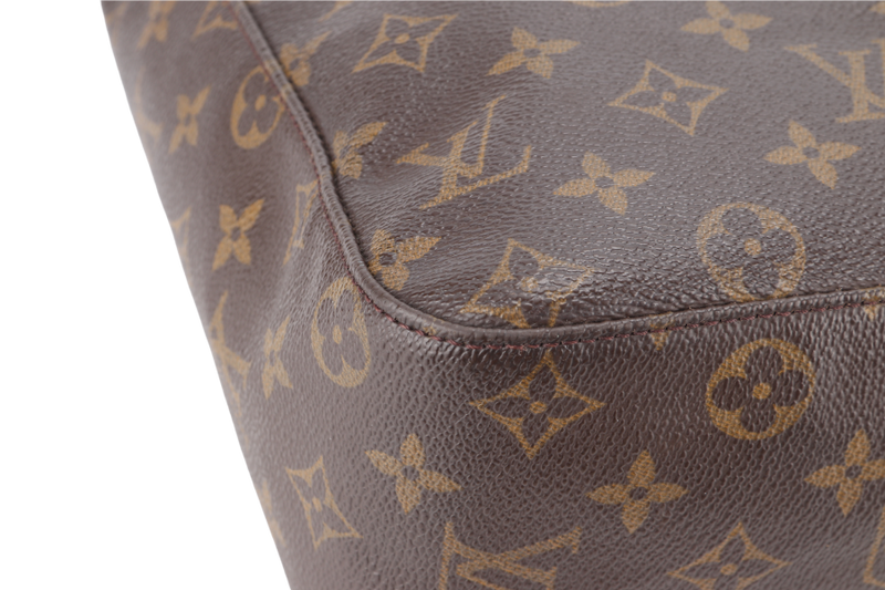 LOUIS VUITTON LOOPING TOTE BAG GM MONOGRAM CANVAS GOLD HARDWARE NO DUST COVER